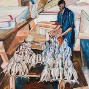 Fishmonger Stall, Zanzibar